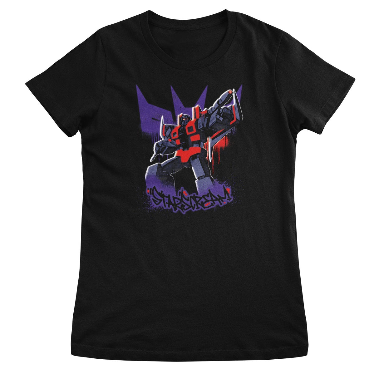 Transformers - Starscream Graffiti Women T-Shirt