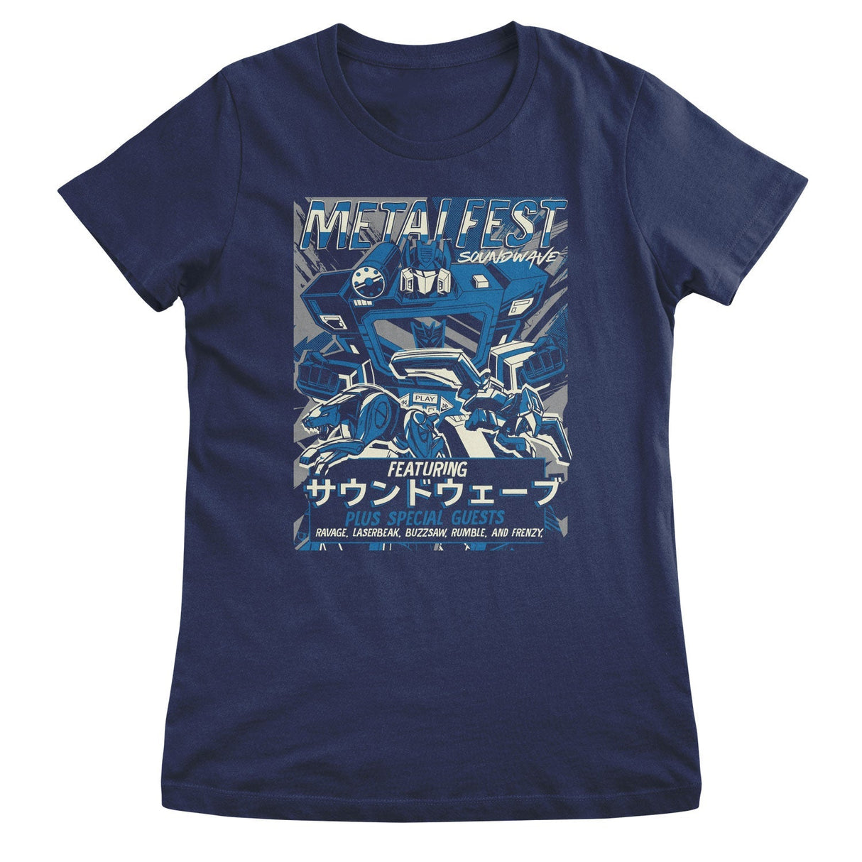 Transformers - Metalfest Soundwave Plus Special Guests Women T-Shirt