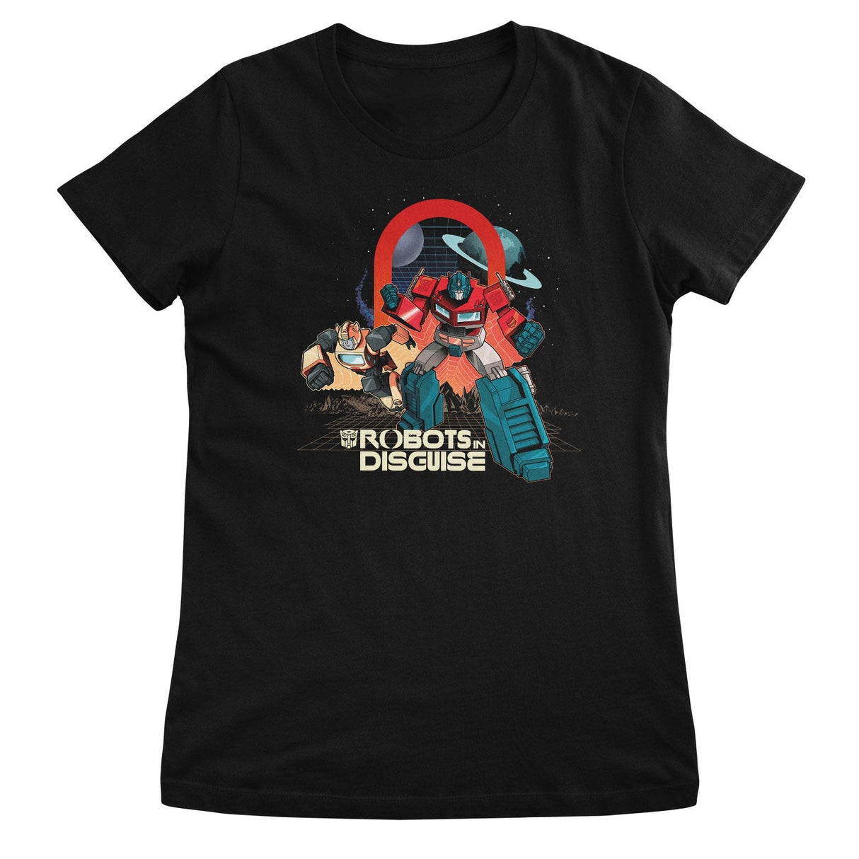 Transformers - Retro Robots In Discguise Women T-Shirt