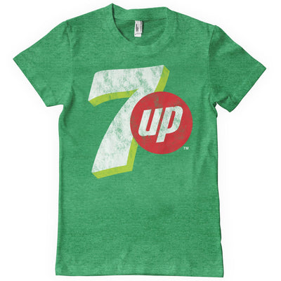 7UP - 7-UP Washed Logo Mens T-Shirt