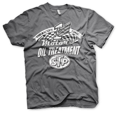 STP - Oil Treatment Distressed Mens T-Shirt