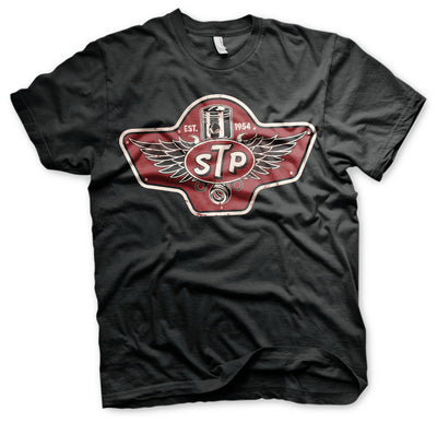 STP - Piston Emblem Mens T-Shirt