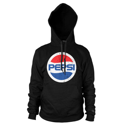 Pepsi - Washed Pepsi Globe Logo Hoodie