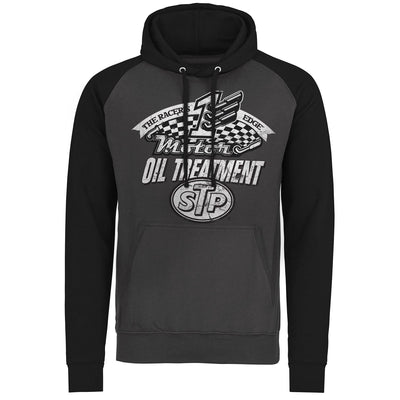 STP - Oil Treatment Distressed Baseball Hoodie