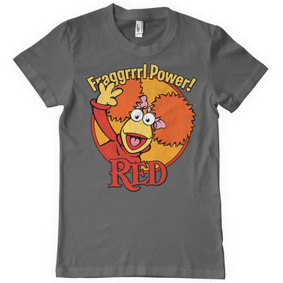 Fraggle Rock - Red - Fragggrrrl Power Mens T-Shirt