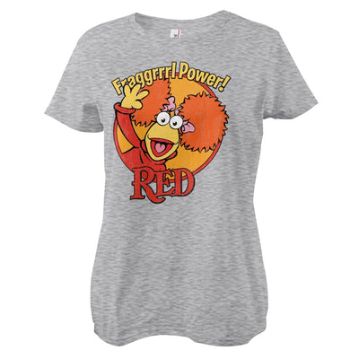 Fraggle Rock - Red - Fragggrrrl Power Women T-Shirt