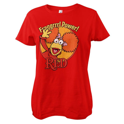 Fraggle Rock - Red - Fragggrrrl Power Women T-Shirt