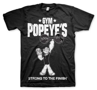 Popeye - Strong to The Finish Mens T-Shirt