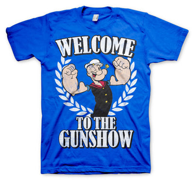 Popeye - Welcome To The Gunshow Mens T-Shirt