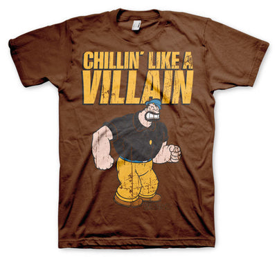 Popeye - Chillin'Like A Villain Kids T-Shirt