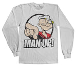 Popeye - Man Up! Long Sleeve T-Shirt