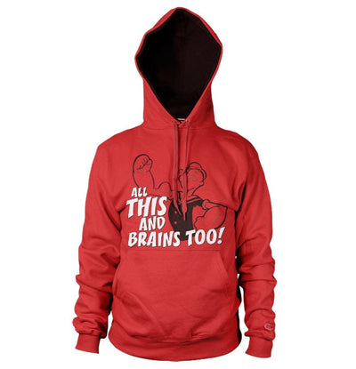 Popeye - All This And Brains Too Hoodie