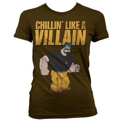 Popeye - Chillin'Like A Villain Women T-Shirt