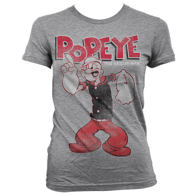 Popeye - Distressed Sailor Man Women T-Shirt