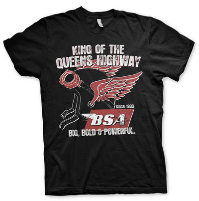 BSA - B.S.A. King Of The Queens Highway Mens T-Shirt