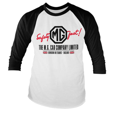 MG - M.G. Cars Co. - England Baseball Long Sleeve T-Shirt