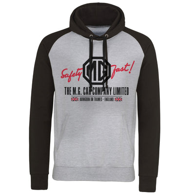 MG - M.G. Cars Co. - England Baseball Hoodie