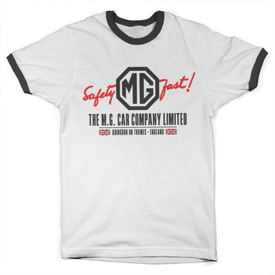 MG - M.G. Cars Co. - England Ringer Mens T-Shirt