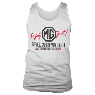 MG - M.G. Cars Co. - England Mens Tank Top Vest