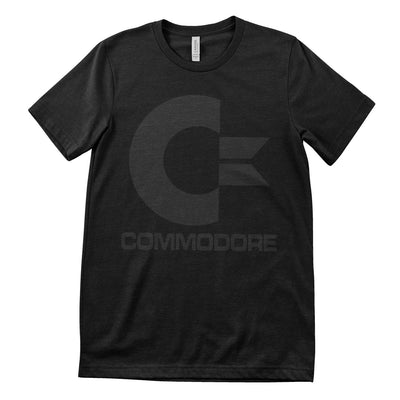 Commodore 64 - Commodore Black Logo Mens T-Shirt