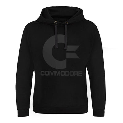 Commodore 64 - Commodore Black Logo Epic Hoodie