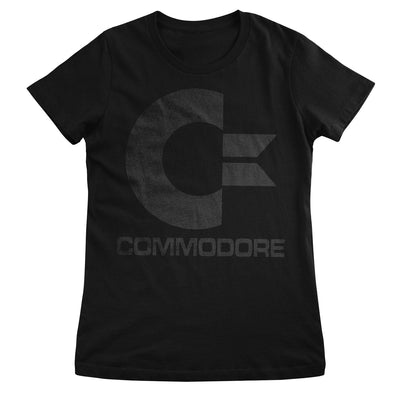 Commodore 64 - Commodore Black Logo Women T-Shirt