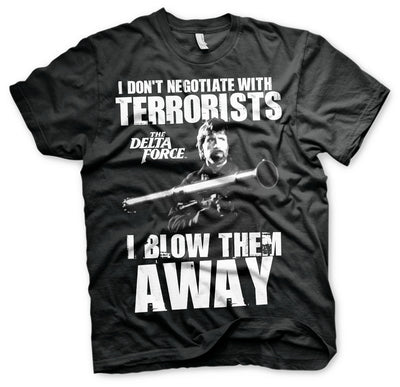 The Delta Force - I Blow Terrorists Away Mens T-Shirt