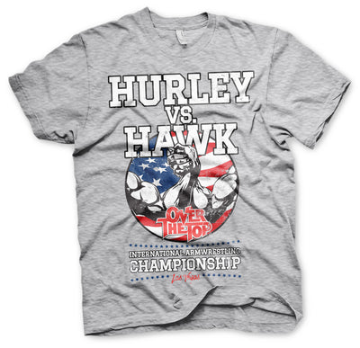 Over the Top - Hurley Vs. Hawk Mens T-Shirt