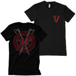 Vikings - Raven and Axe Mens T-Shirt