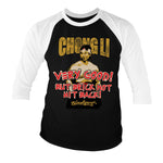 Bloodsport - Chong Li Baseball 3/4 Sleeve T-Shirt