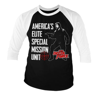 The Delta Force - America's Elite Special Mission Unit Baseball 3/4 Sleeve T-Shirt