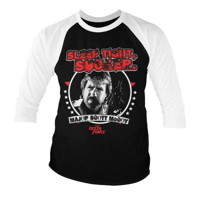 The Delta Force - Sleep Tight Sucker Baseball 3/4 Sleeve T-Shirt