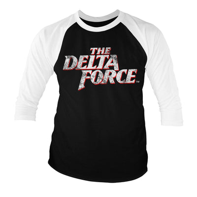 The Delta Force - Washed Logo Baseball 3/4 Sleeve T-Shirt