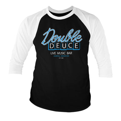 Road House - Double Deuce Live Bar Baseball Long Sleeve T-Shirt