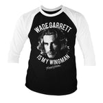 Road House - Wade Garrett is My Wingman Baseball 3/4 Sleeve T-Shirt