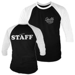 Road House - Double Deuce Staff Baseball 3/4 Sleeve T-Shirt