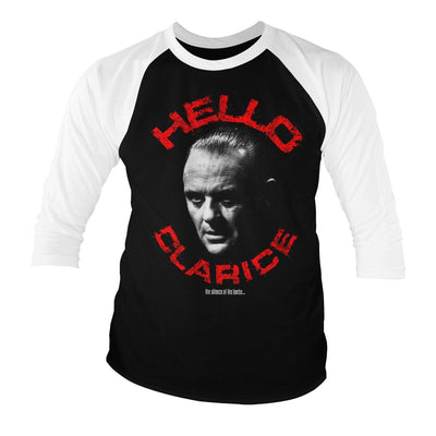 The Silence of the Lambs - Hello Clarice Baseball 3/4 Sleeve T-Shirt