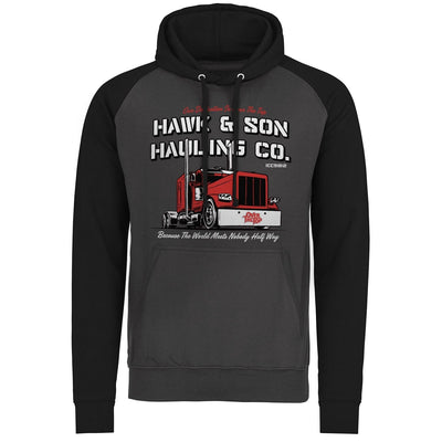 Over the Top - Hawk & Son Hauling Co Baseball Hoodie