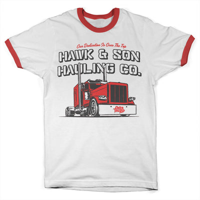 Over the Top - Hawk & Son Hauling Co Ringer Mens T-Shirt