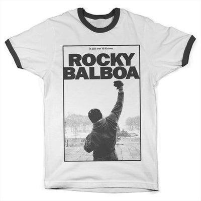 Rocky - Balboa - It Ain't Over Ringer Mens T-Shirt