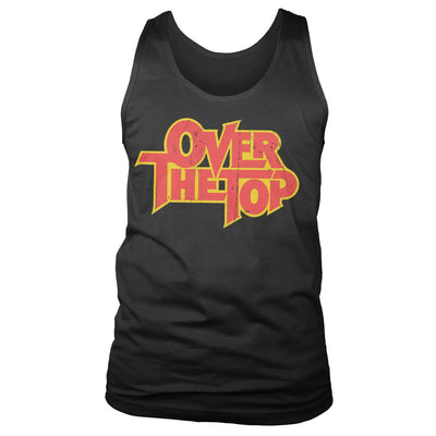 Over the Top - Washed Logo Mens Tank Top Vest