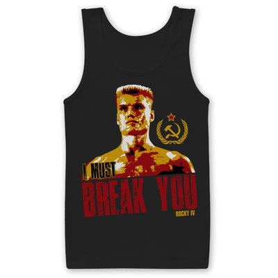 Rocky - I Must Break You Mens Tank Top Vest