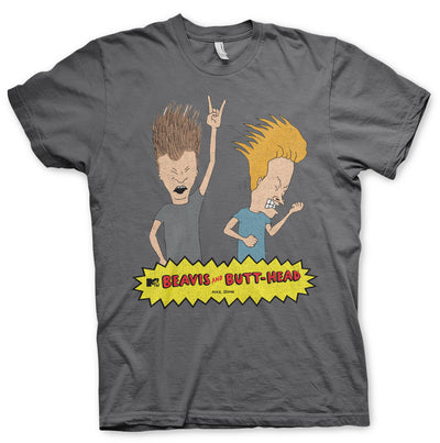 Beavis and Butt-Head - Headbanging Mens T-Shirt