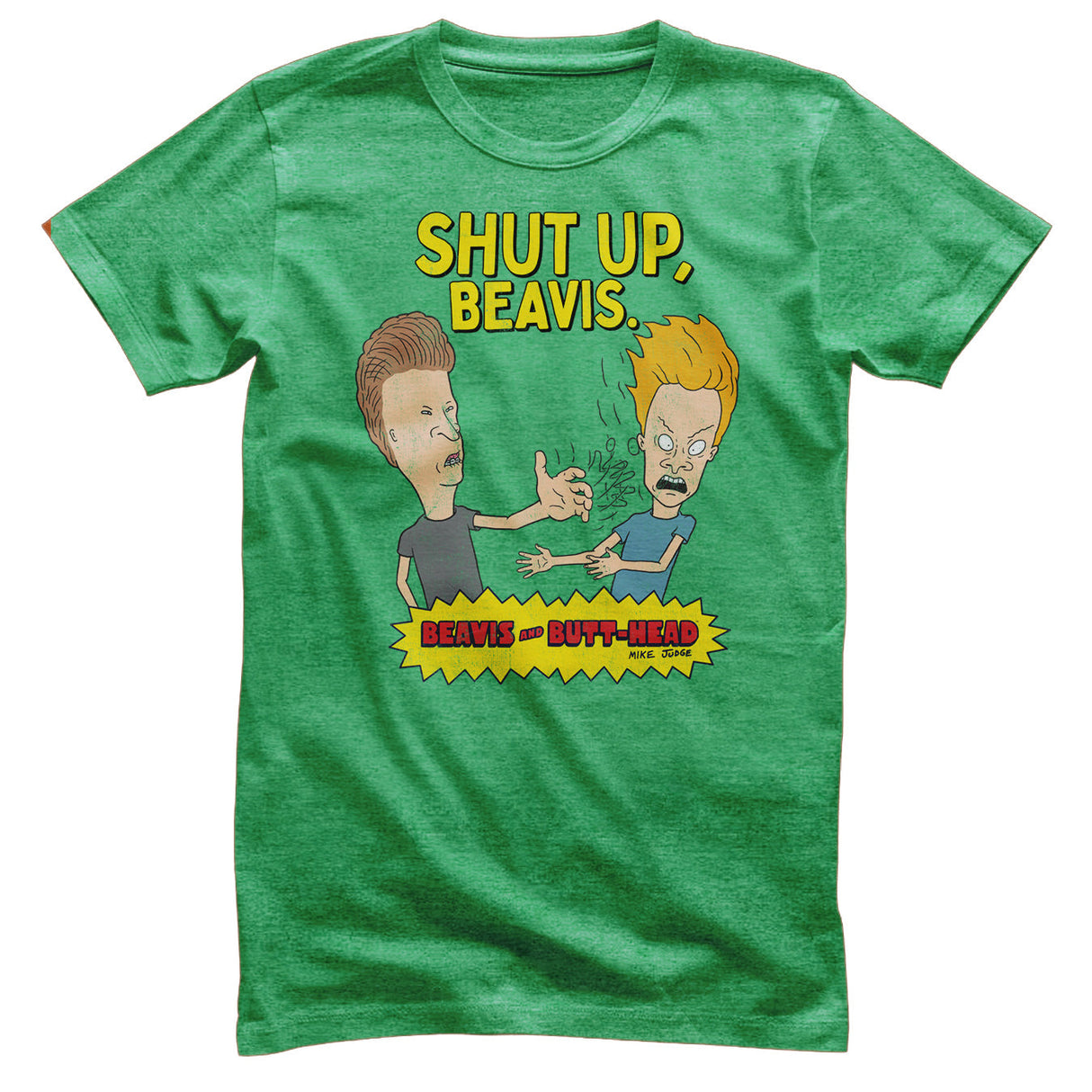 Beavis and Butt-Head - Shut Up Beavis Mens T-Shirt