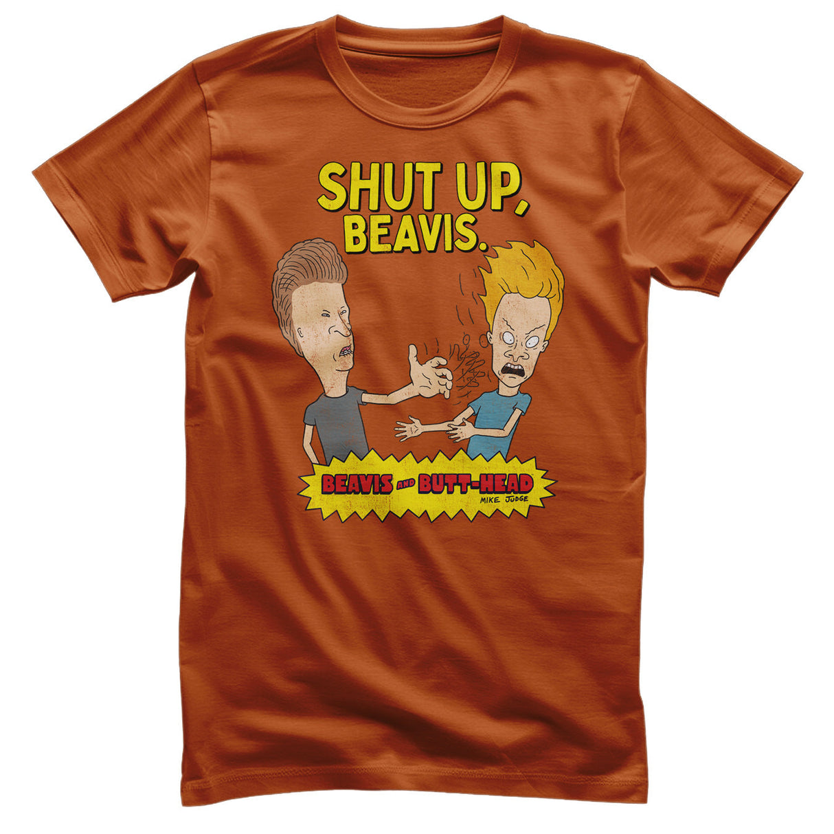 Beavis and Butt-Head - Shut Up Beavis Mens T-Shirt
