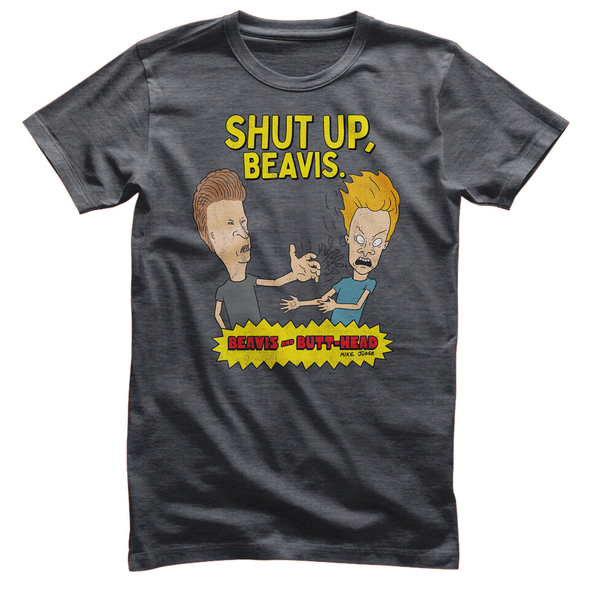 Beavis and Butt-Head - Shut Up Beavis Mens T-Shirt
