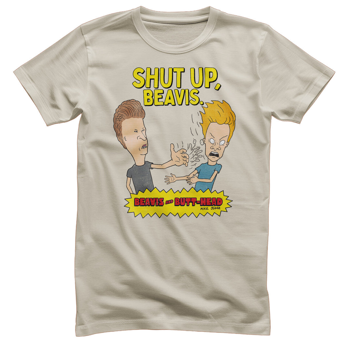 Beavis and Butt-Head - Shut Up Beavis Mens T-Shirt