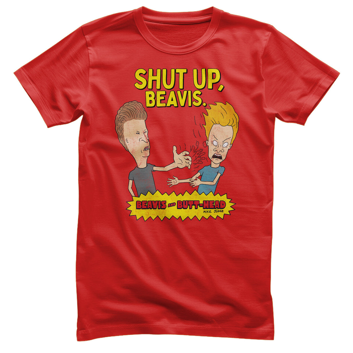 Beavis and Butt-Head - Shut Up Beavis Mens T-Shirt