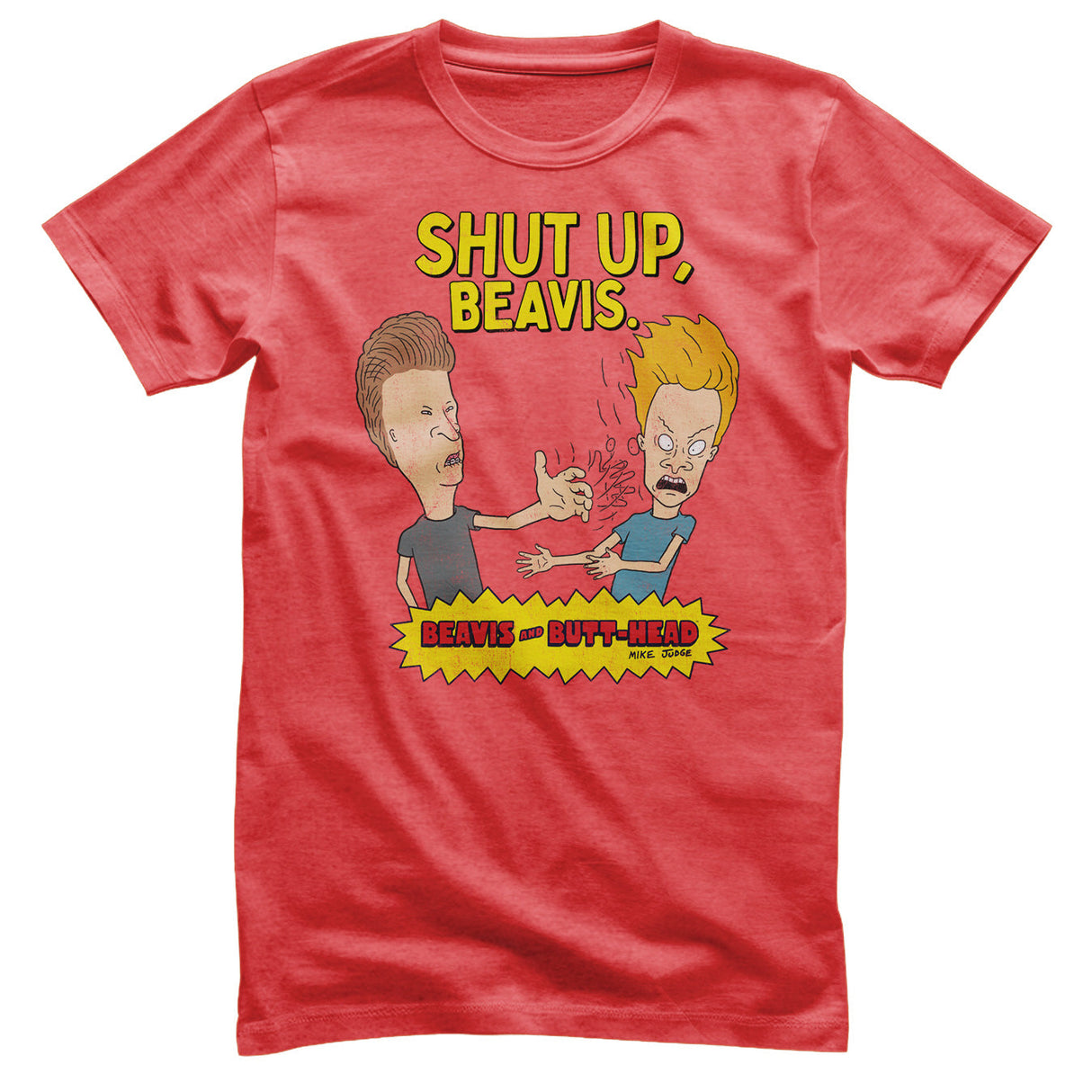 Beavis and Butt-Head - Shut Up Beavis Mens T-Shirt