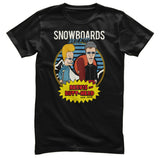 Beavis and Butt-Head - Snowboards Rule!!! Mens T-Shirt